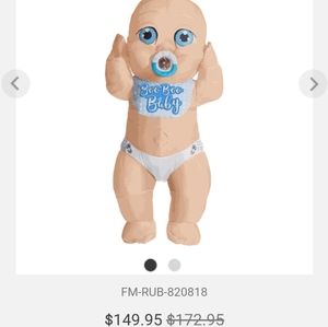 Baby boy Inflatable Costume